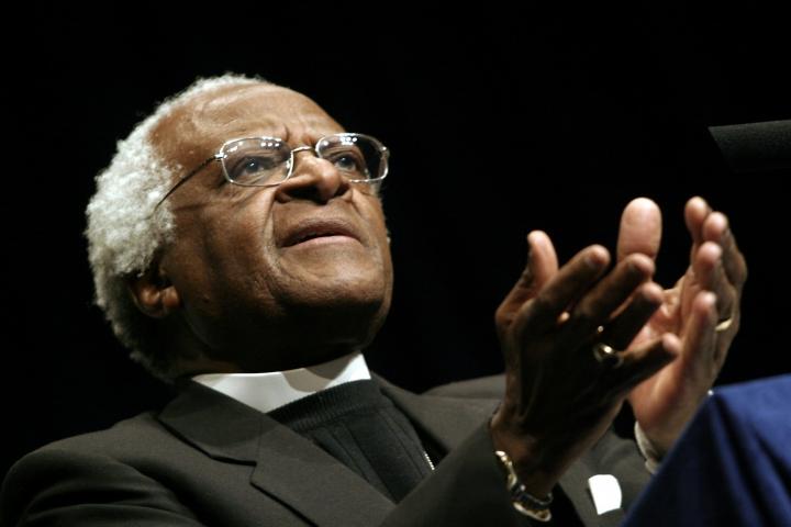 Archbishop Desmond Tutu speaks at the Inauguration Ceremony for the Trust Fund for Victims, 2004 @ICC-CPI